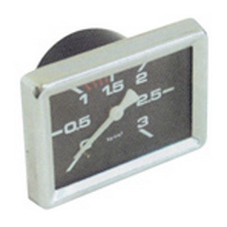 MANOMETRE 3 KG CHAUD RECTANGUL - TVQ04