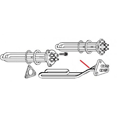 RESISTENCIA 3GP 1750W 380V - TVQ658