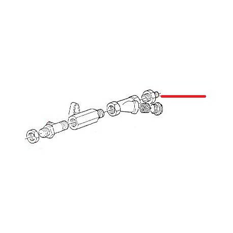 RACCORD 3/8-3/4M ORIGINE GAGGIA ITALIA - TVQ382