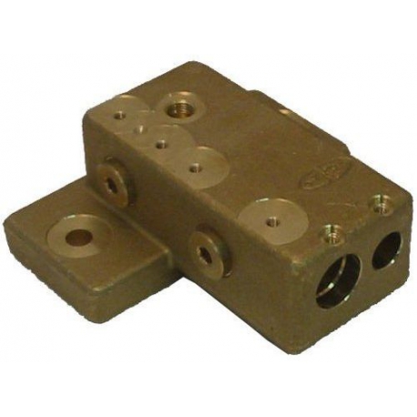 BLOCCO OTTONE PORTA RESISTENZA - TEVQ651