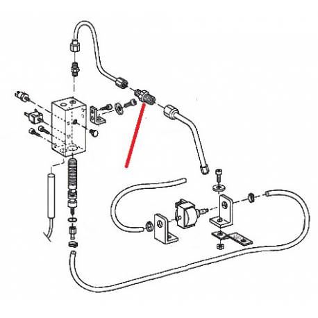 RACCORD TUBE VAPEUR/EAU - TEVQ605