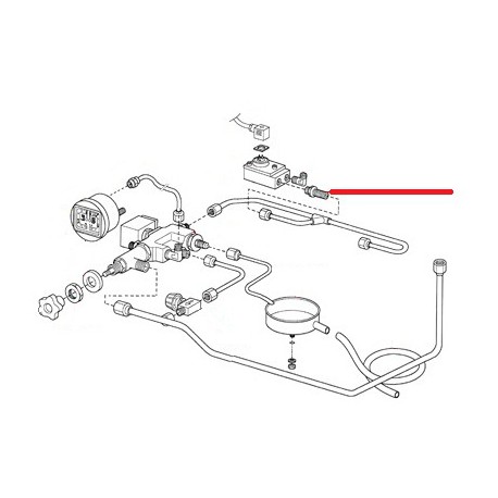 RACCORDO LUNGO 1/4 M/M - TEVQ779