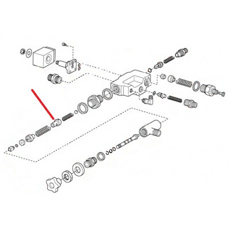 GUIDE RESSORT VALVE - TEVQ746