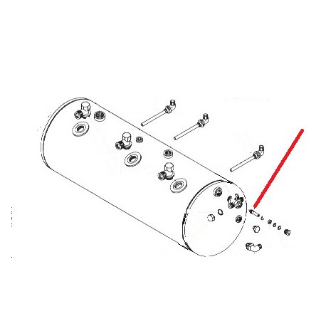 AXE D'INTERSECTION ORIGINE PAVONI - CQ677