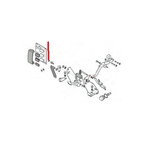 SCREW BLOCKADE M5X14 GENUINE RANCILIO