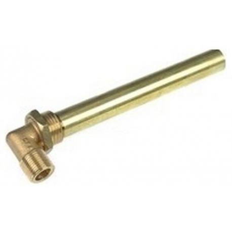 TUBE ARRIVEE COURT 3/8M 1/2M COUDE L:123 ORIGINE RANCILIO - EQ847