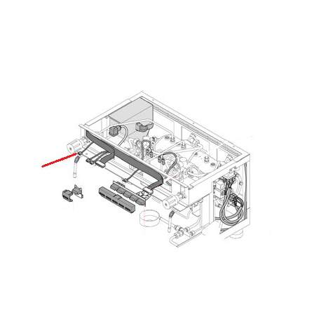CABLAGE BOUTON EAU E ORIGINE RANCILIO - EQ485