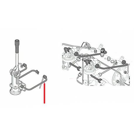 TUBE PLONGEUR COURT ORIGINE RANCILIO - EQ407