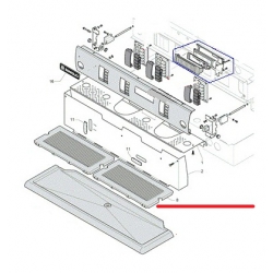 JEU DE REJILLAS LAVABO 3GR ORIGEN RANCILIO