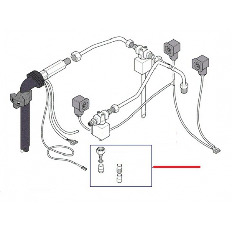 KIT INJECTEUR TSC ORIGINE RANCILIO - EQ6579