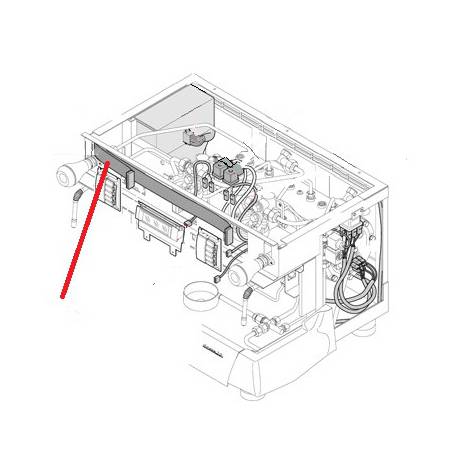 WIRING FONCTIONS KEYBOARD GENUINE RANCILIO