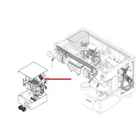 CABLAGE CPU-POWER ORIGINE RANCILIO - EQ6582