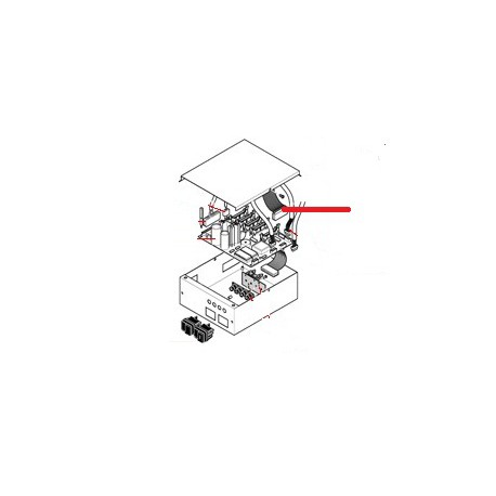 CABLAGE CLAVIER 3GR ORIGINE RANCILIO - EQ6595