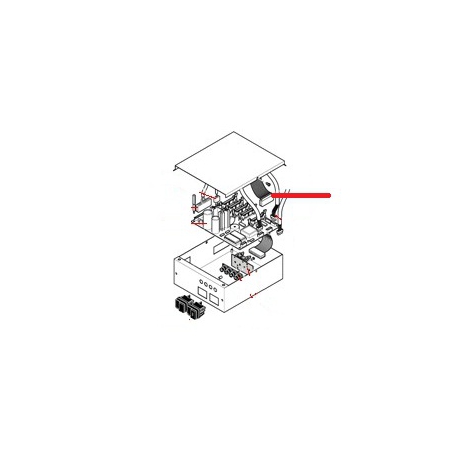 CABLAGE CLAVIER 4GR ORIGINE RANCILIO - EQ6596