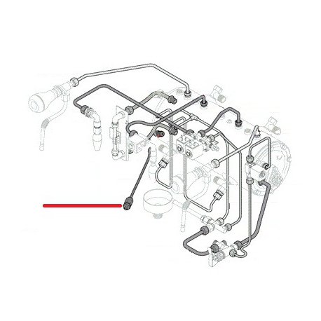 TUBE DISCHARGE BOILER 8X6X280MM GENUINE RANCILIO