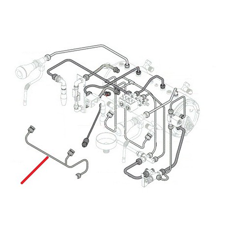 TUBO COLLETTORE 4GR SCAMBIATORE - EQ6508