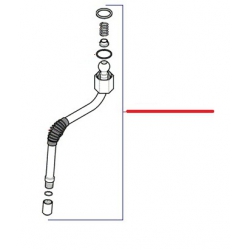 TUBE VAPEUR+PROTECTION C6/8/10 ORIGINE RANCILIO