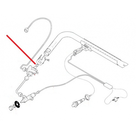 NOZZLE GAS D0.75 GENUINE RANCILIO