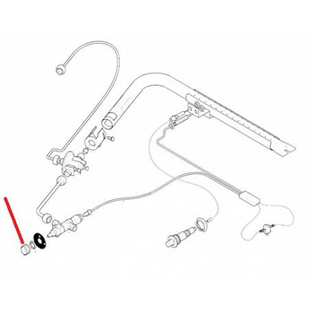 MANIGLIA DEL GAS RUBINETTO - EQ6549