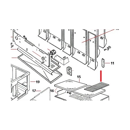 PARRILLA PLASTICA MIDI-TECNA - EQ6655