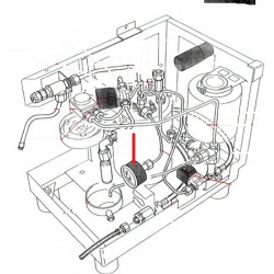 MANOMETRE 2.5BAR ORIGINE RANCILIO