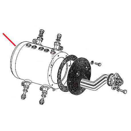 CHAUDIERE 2GR TECNA MIDI ORIGINE RANCILIO - EQ6688