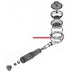 PORTE-FILTRE S20-Z11 ORIGINE RANCILIO - EQ6698