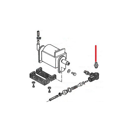 RACCORD SOUPAPE ORIGINE RANCILIO - EQ6628