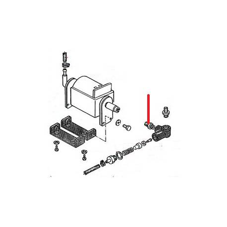 PORTE INJECTEUR CHAUDIERE ORIGINE RANCILIO - EQ6629