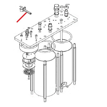 RALLONGE FEMELLE M4X45 ORIGINE RENEKA - ERQ071