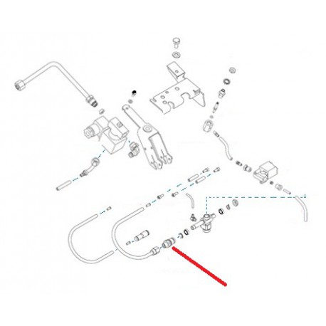RACCORD DROIT 1/8-8 ORIGINE RENEKA - ERQ268