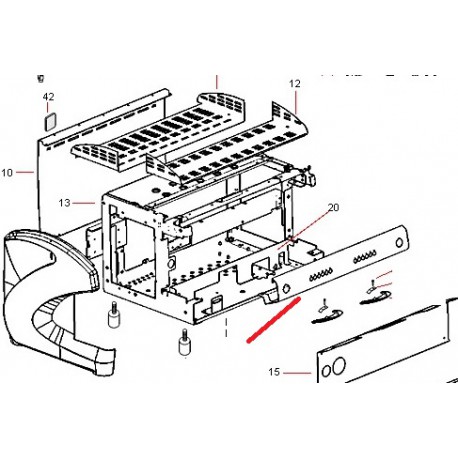 FRONT PANEL VIVA E 3GR - ERQ323