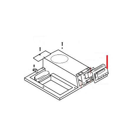 PLAQUE ADHESIVE ORIGINE SAECO - FRQ89