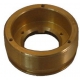 KNOB SUPPORT IN BRASS H=22