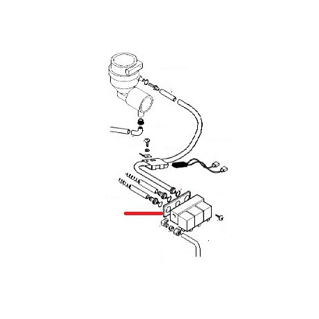 JOINT BLOC ELECTROVANNE ORIGINE SAECO - FRQ917