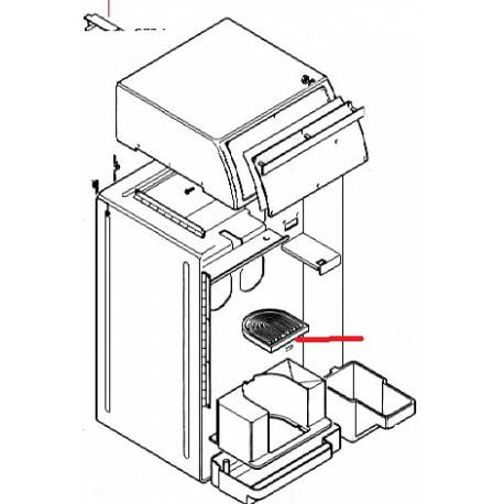 GRILLE VERTE 5P ORIGINE SAECO - FRQ165