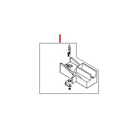 COUVERCLE A CLEF CAISSE ORIGINE SAECO - FRQ160