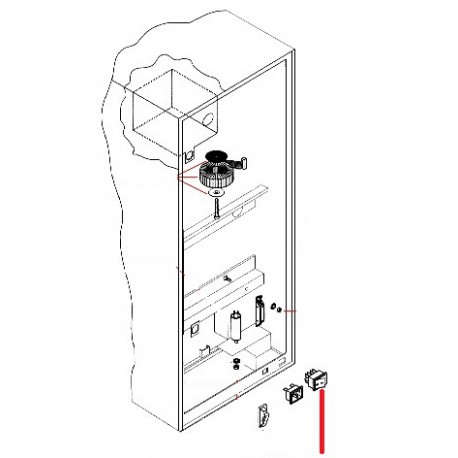 INTERRUPTEUR MARCHE/ARRET ORIGINE SAECO - FRQ342