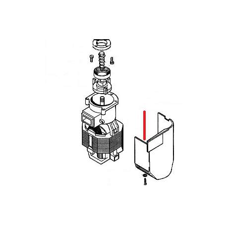 CARTER PROTECTION MOTEUR ORIGINE SAECO - FRQ6675