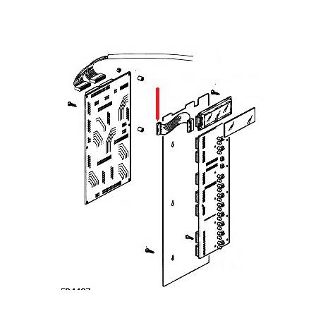 CABLE LIAISON PLATINE ORIGINE SAECO - FRQ6832