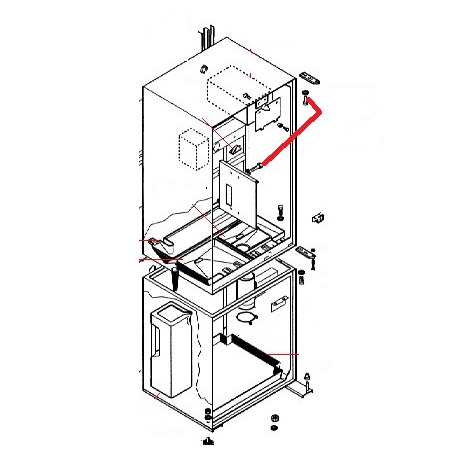 VIS M6X12 ORIGINE SAECO - FRQ6098