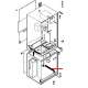 RECEPTACLE NOIR SOCLE 10P ORIGINE SAECO - FRQ6039
