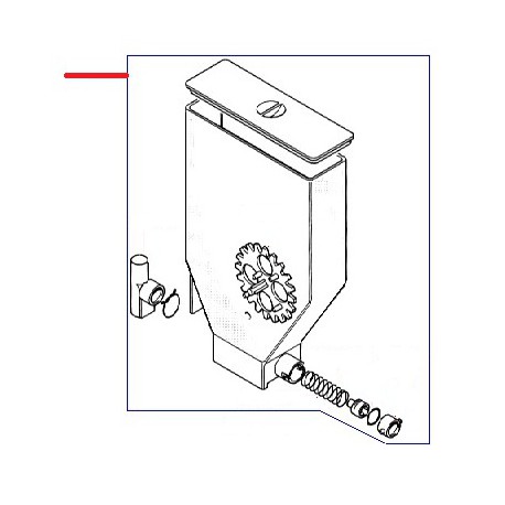 BAC A POUDRE 10P ORIGINE SAECO - FRQ6136