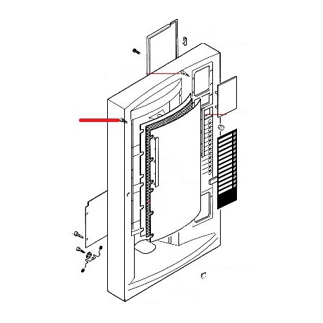 ECROU DE CORNIERE ORIGINE SAECO - FRQ7583