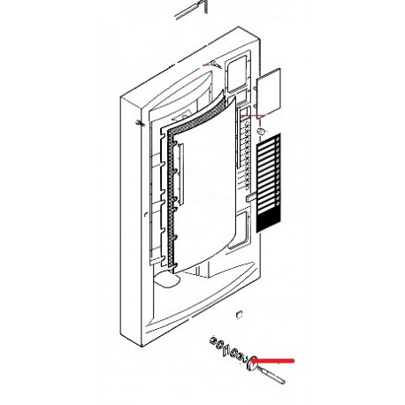 ENTRETOISE DE SERRURE ORIGINE SAECO - FRQ7515