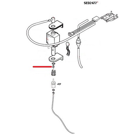 BICONE D 6MM ORIGINE SAECO - FRQ7778