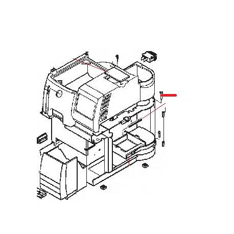 AXE PORTILLON SUPERIEUR - FRQ7892