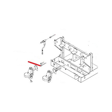 TUBO SCAMBIATORE SUPERIORE 1 GR - FNAQ26