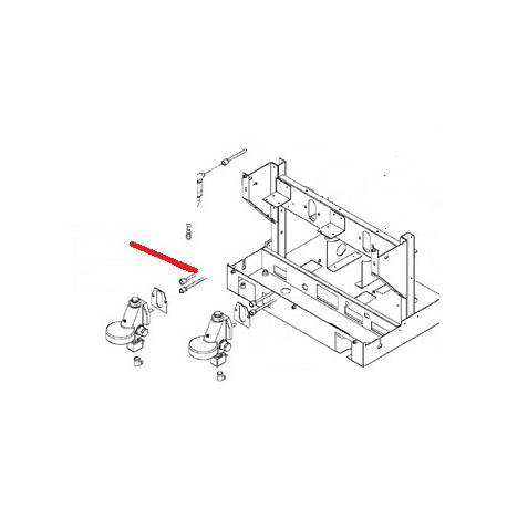 TUBE ECHANGEUR INFERIEUR 1GR ORIGINE SAN REMO - FNAQ27