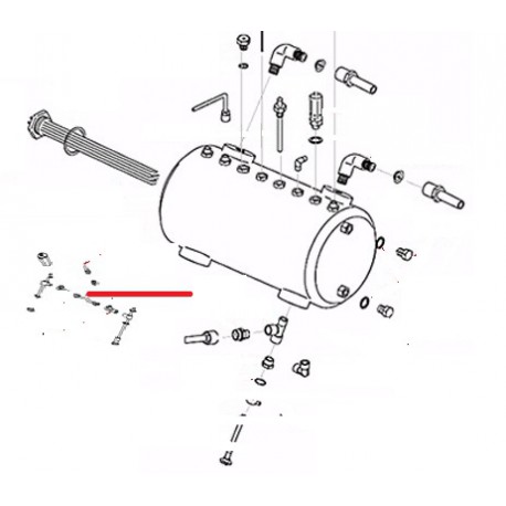 TUBE LIAISON 2 A 3GR ORIGINE SAN REMO - FNAQ667